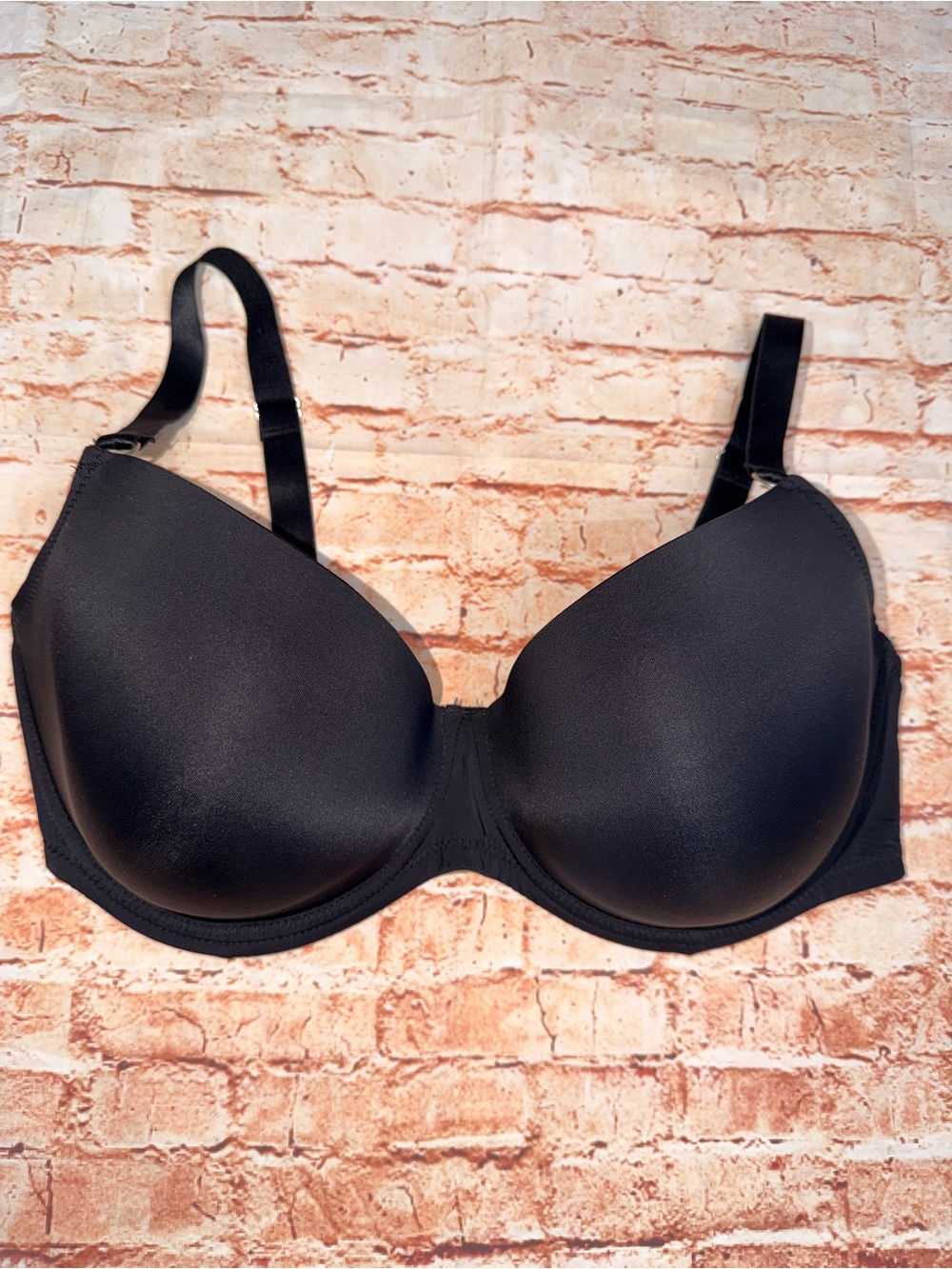 Primark Black T-Shirt Bra - Sleek Molded Cup Support with Underwire 36G
